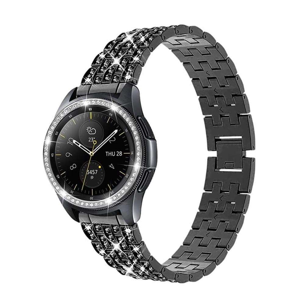 Killer Deals Crystal Bezel Ring for Samsung watch 46mm - Black