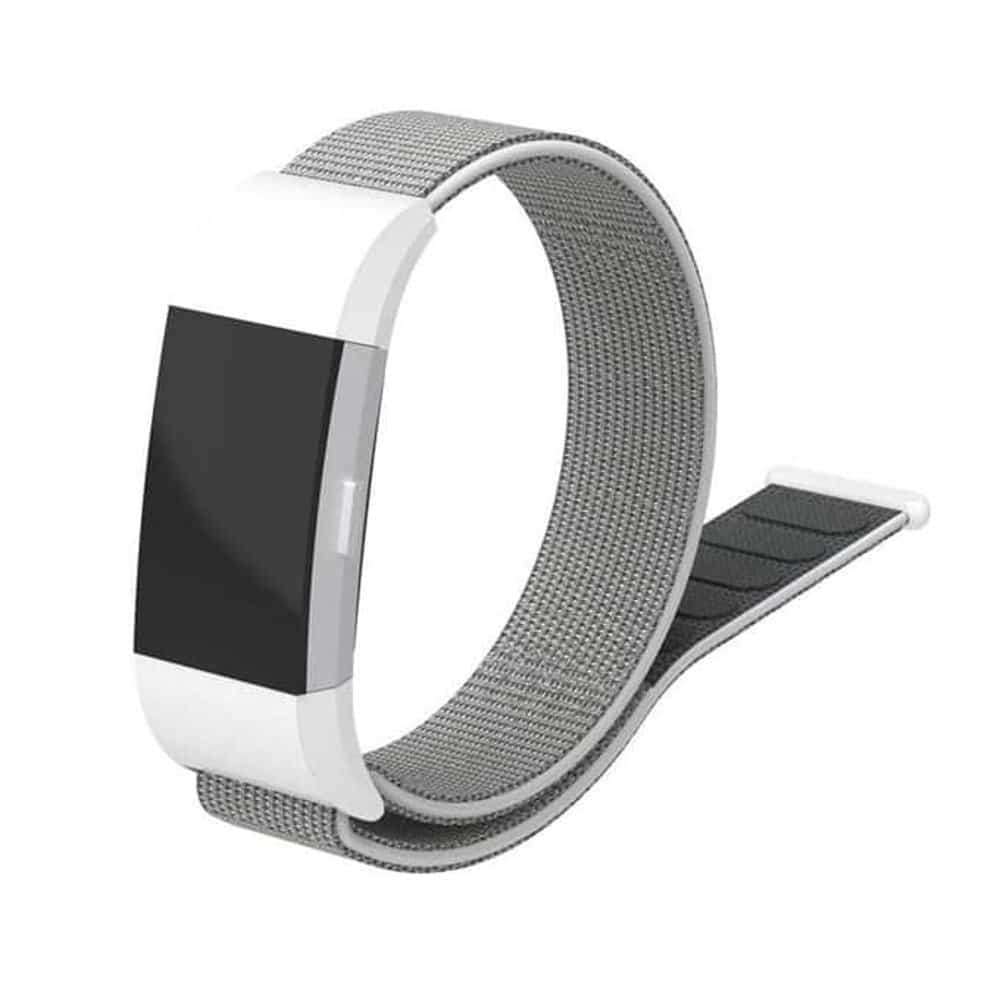 Killer Deals Nylon Strap for Fitbit Charge 2 - Seashell Grey