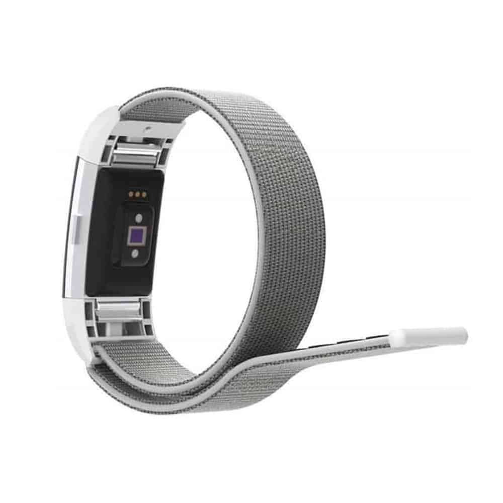 Killer Deals Nylon Strap for Fitbit Charge 2 - Seashell Grey