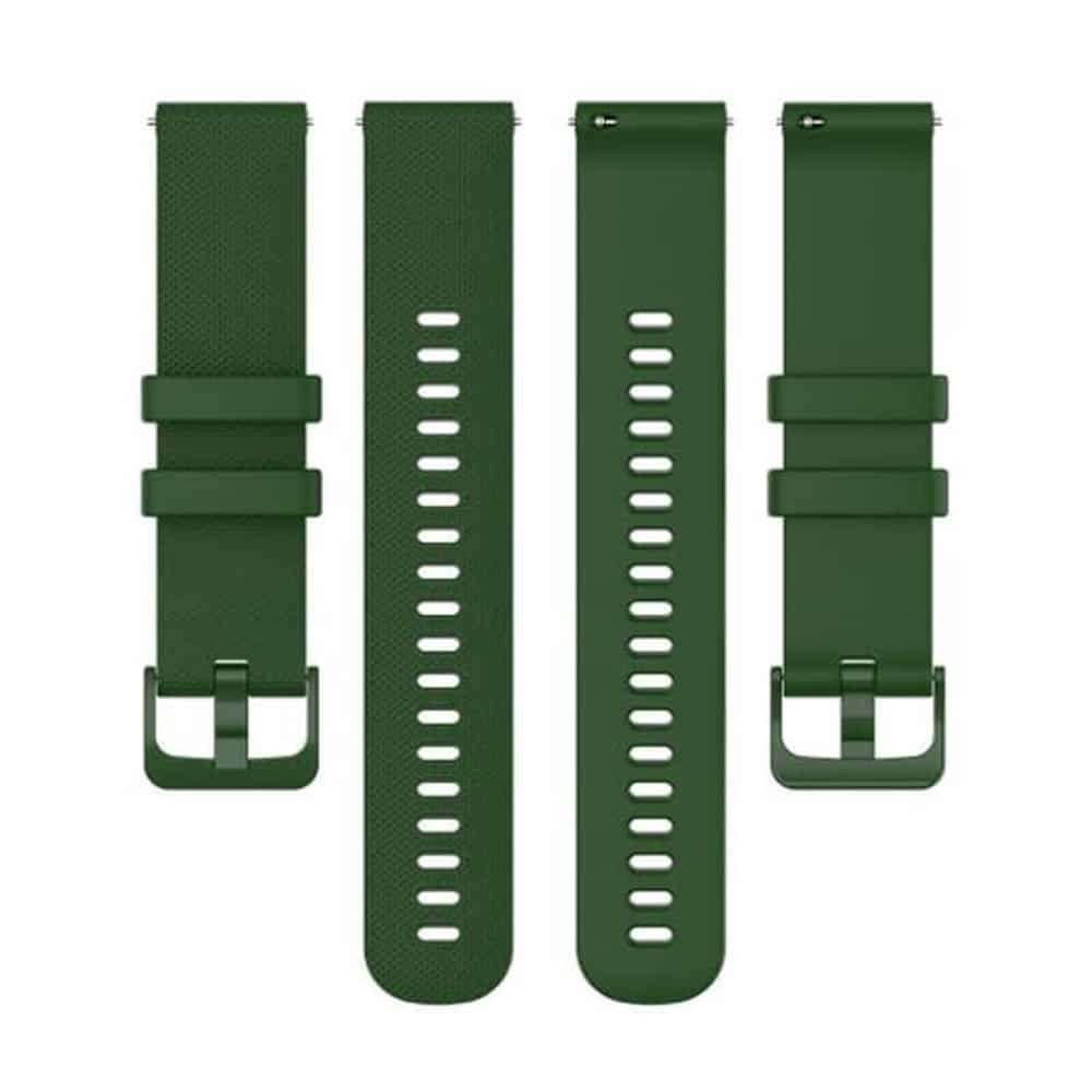 Killer Deals Universal 22mm Silicone Replacement Strap- Dark Green