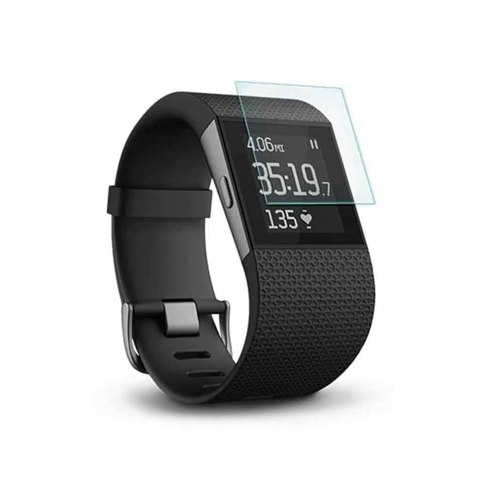 Killer Deals TPU Protective Case + Glass Screen Protector for Fitbit Surge - Combo