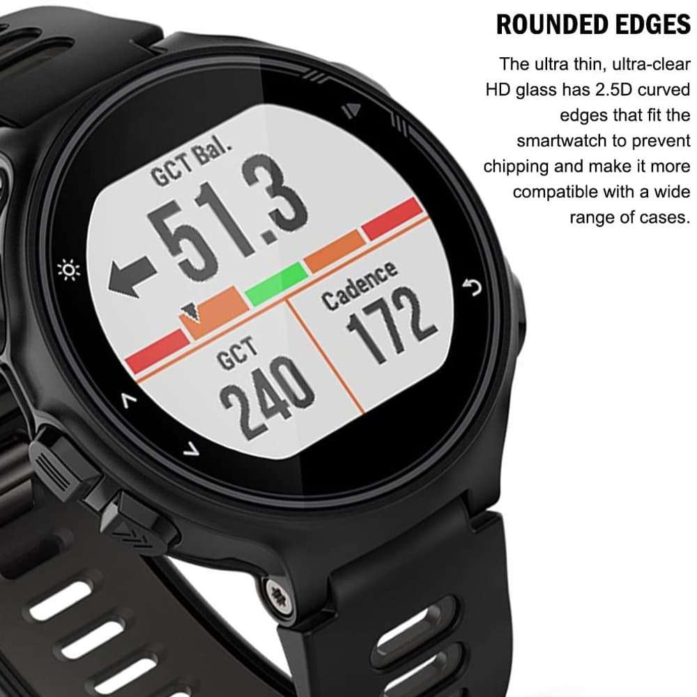 39mm Glass Screen Protector for Garmin Forerunner 735 x2 Combo