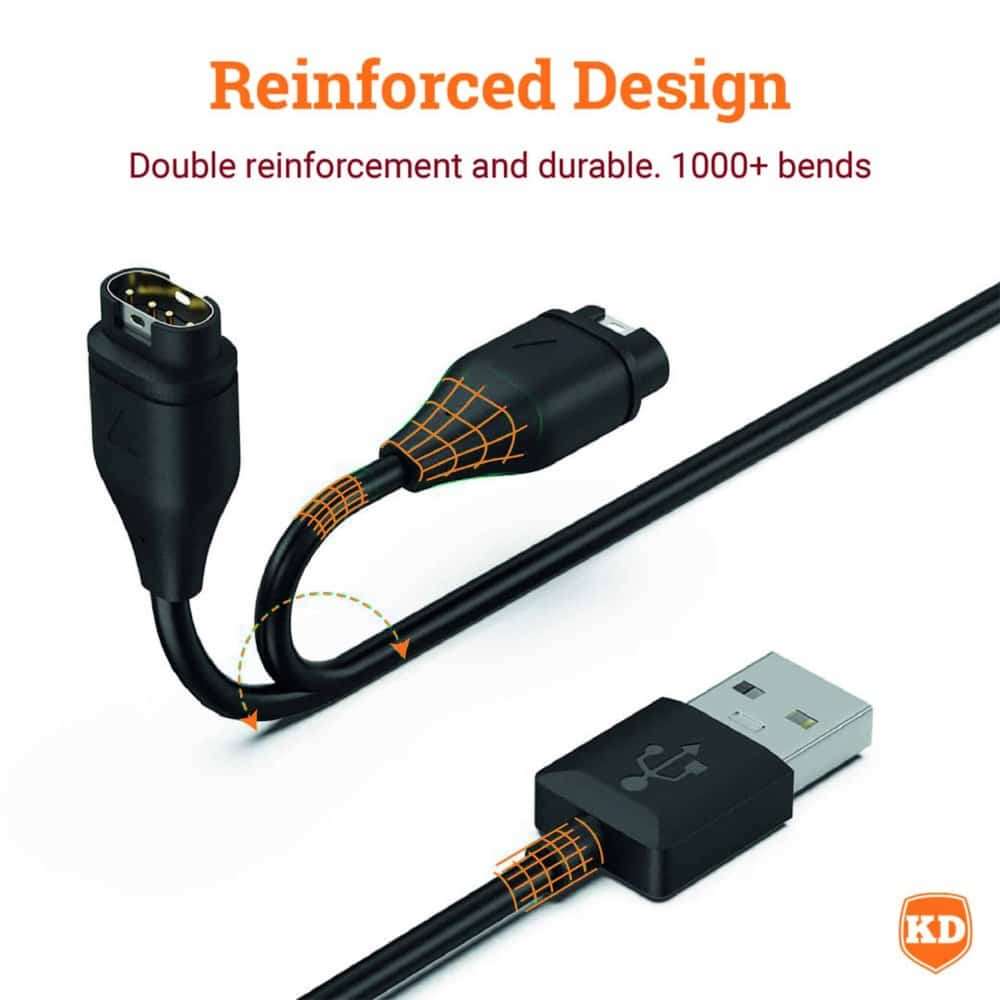 Killer Deals 1m USB Charging Cable for Universal Garmin Models