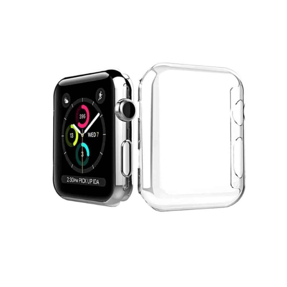 Killer Deals TPU Protective Screen Case for 42mm Apple Watch - Clear