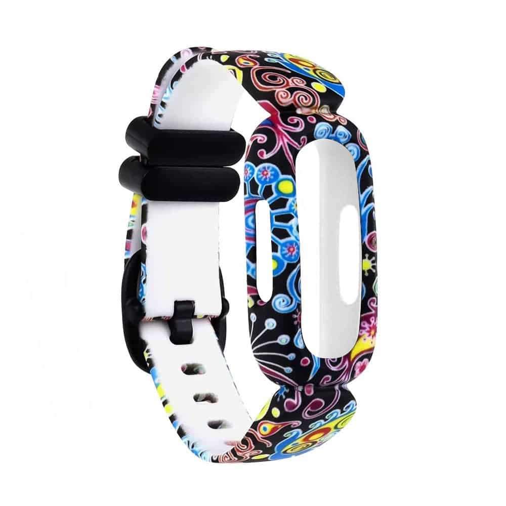 Killer Deals Silicone Strap for Fitbit Ace 3 - Peacock