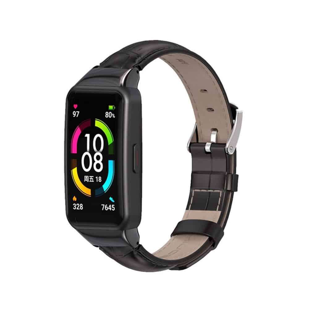 Killer Deals Leather Band for Huawei band 6 - Blue