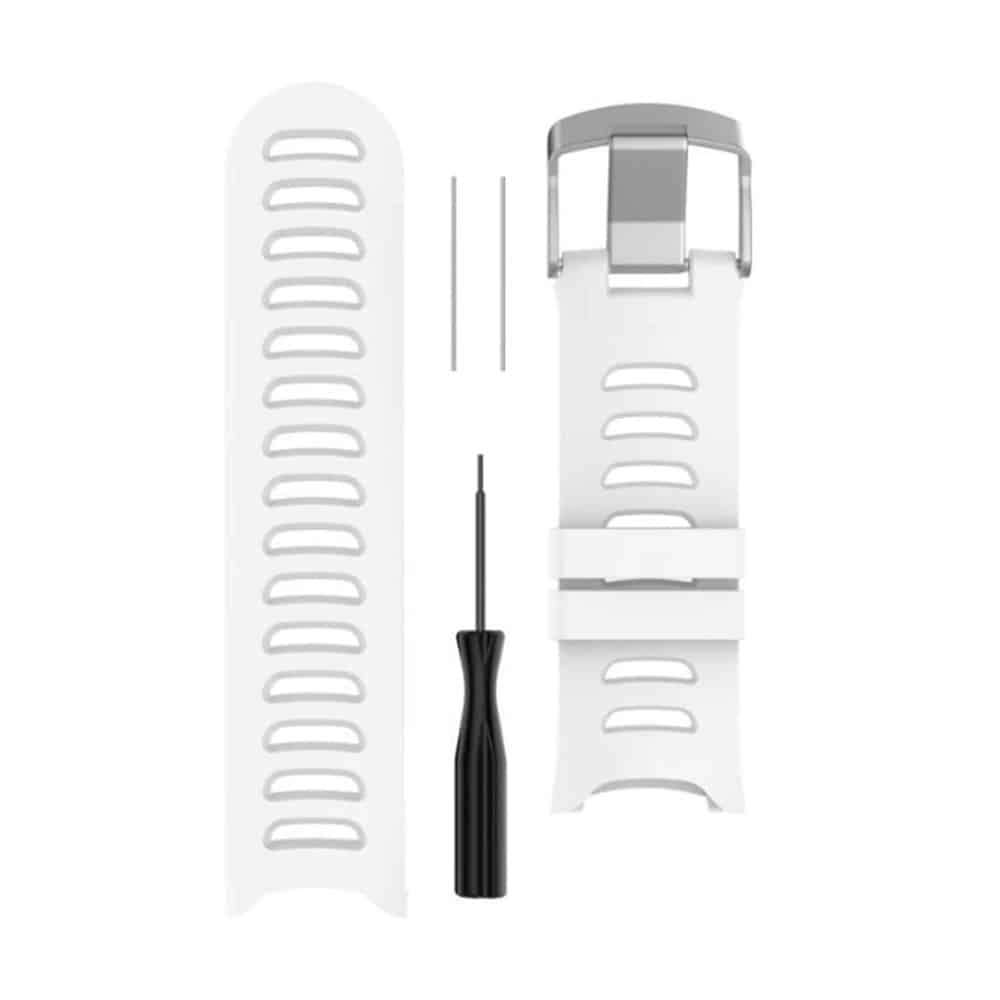 Killer Deals Silicone Strap for Garmin Forerunner 610 - White