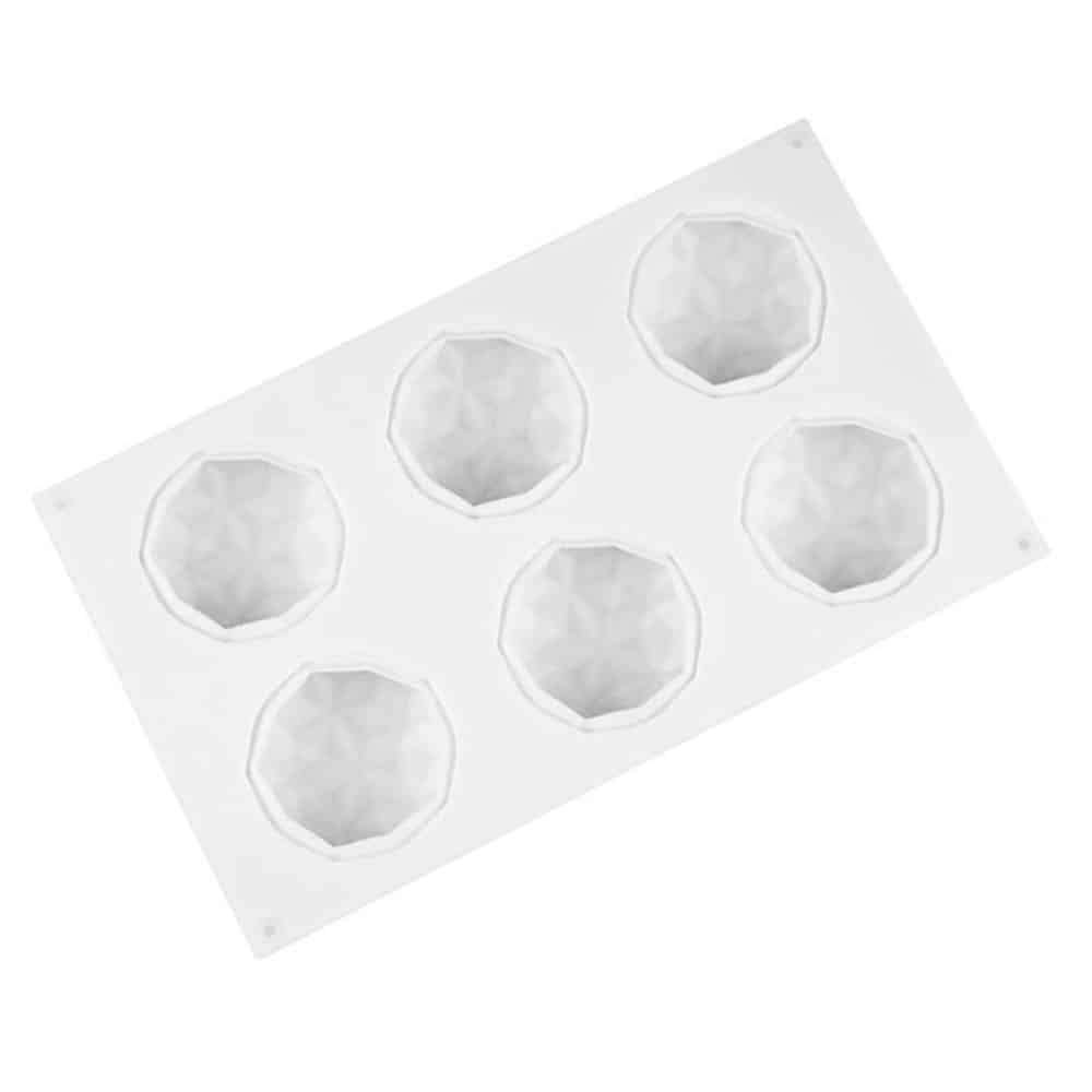 Killer Deals Non-Stick Mini 3D Diamond Silicone Baking Dessert Mould