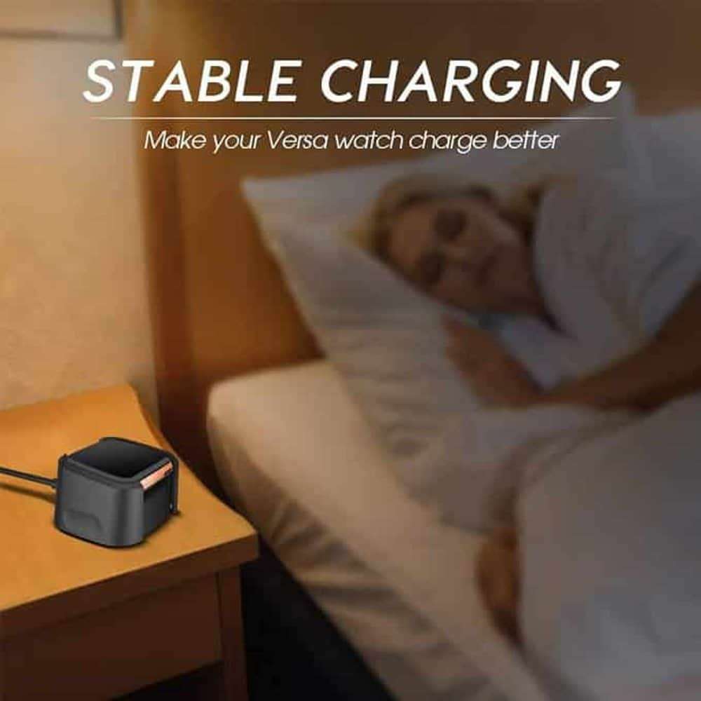 Killer Deals USB 1m Extended Cable Fast Charger Dock for Fitbit Versa 2
