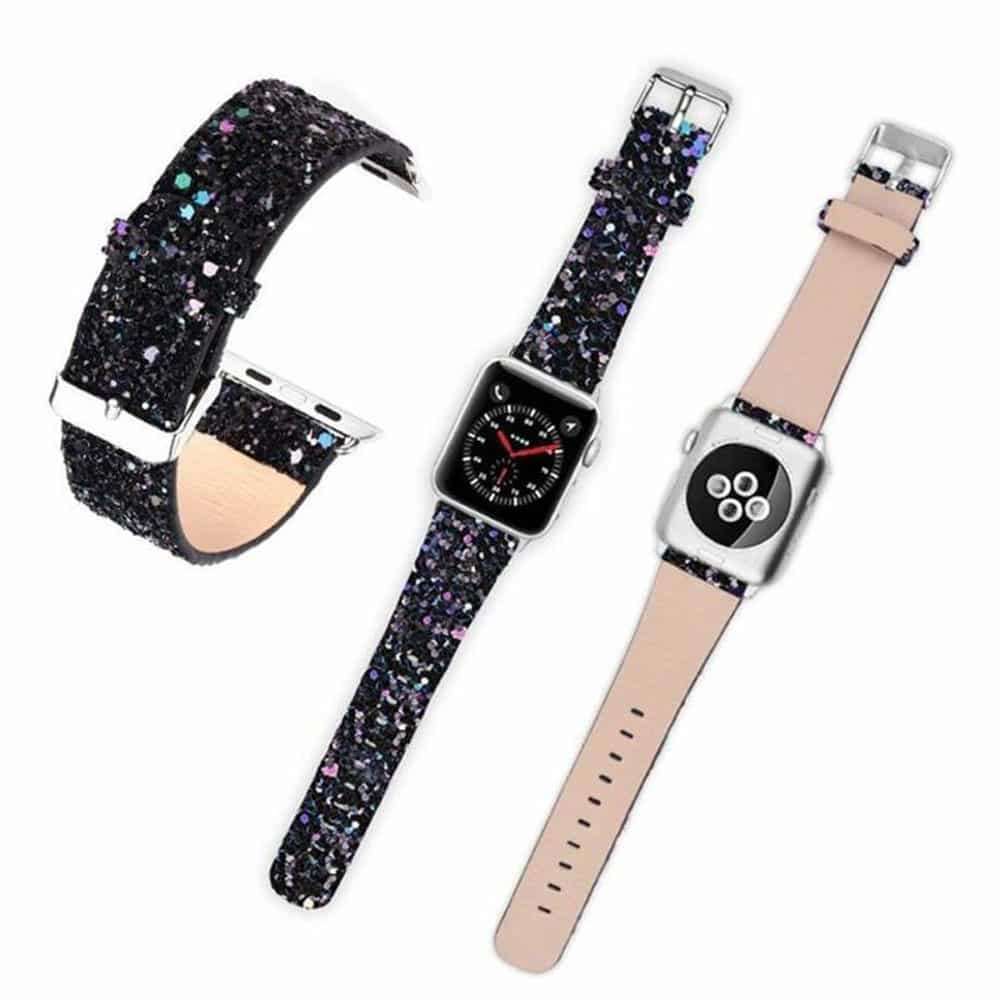 Killer Deals Silicone Strap for 42/44/45/49mm Apple Watch- Black