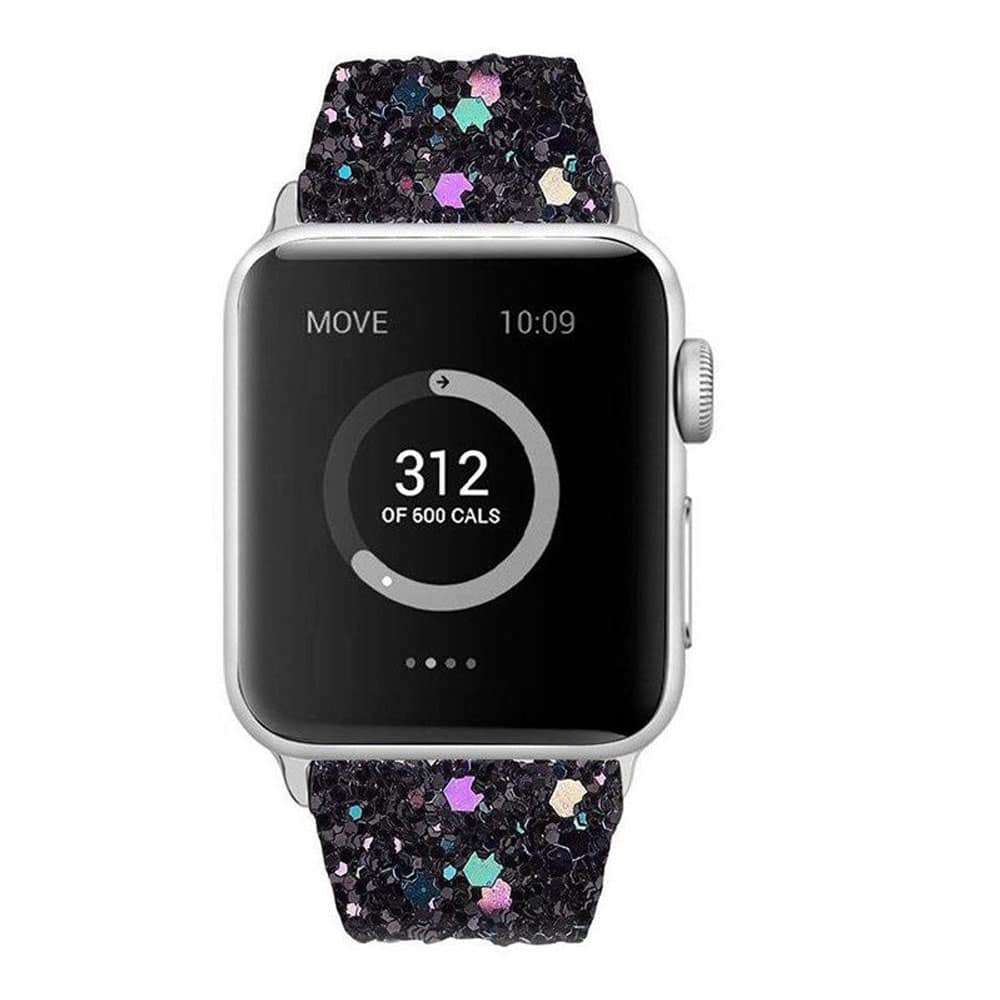 Killer Deals Silicone Strap for 42/44/45/49mm Apple Watch- Black