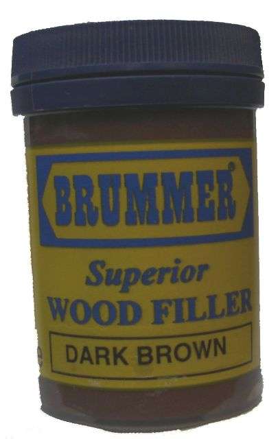 BRUMMER W/FILLER INT DARK BROWN 250GR