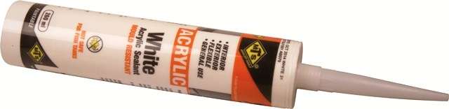 SILICONE MTS ACRYLIC WHITE 260ML (24)