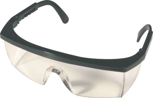 SPECTACLE MATSAFE CLEAR BLACK FRAME EN