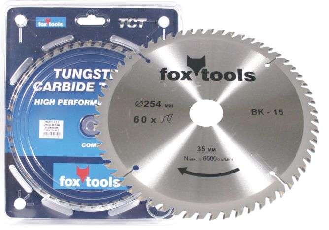 BLADE FOX CIRCULAR SAW S/PRO ALUMINIUM 250X30X80T
