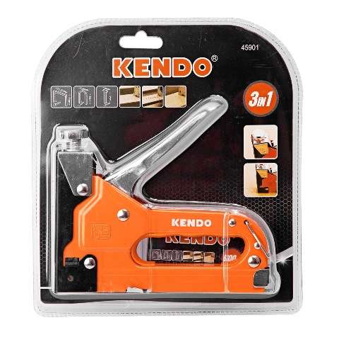 STAPLE GUN DIY ORANGE KENDO 4-14MM