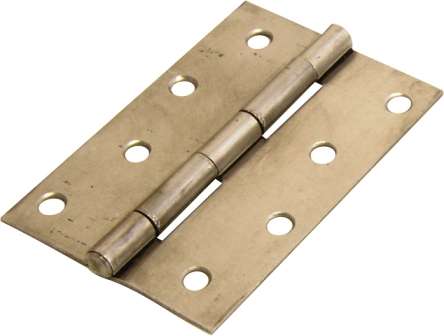 MACKIE HINGE BUTT STEEL 100MM 1PR