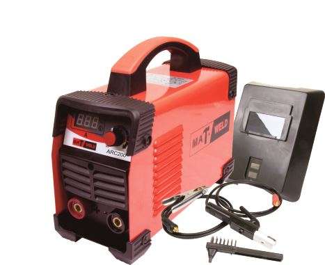 MATWELD WELDER INVERT W/KIT 200A 220V SB