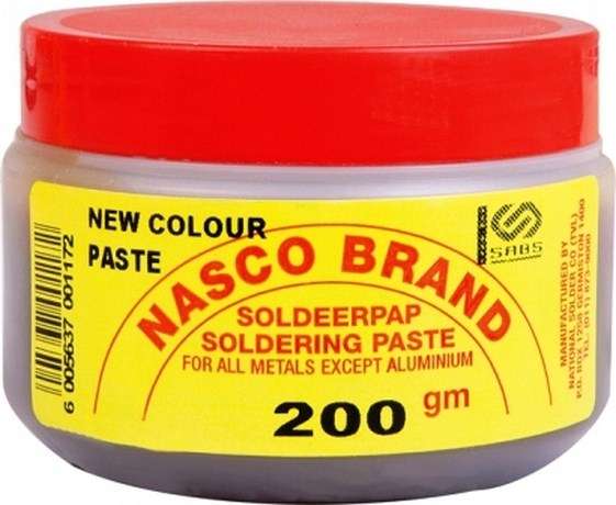 SOLDER NASCO SOLDERING PASTE 200GR