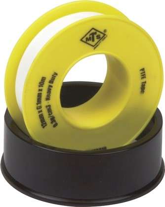 TAPE PTFE PIPE SEALANT 12X10X.1MM (1000