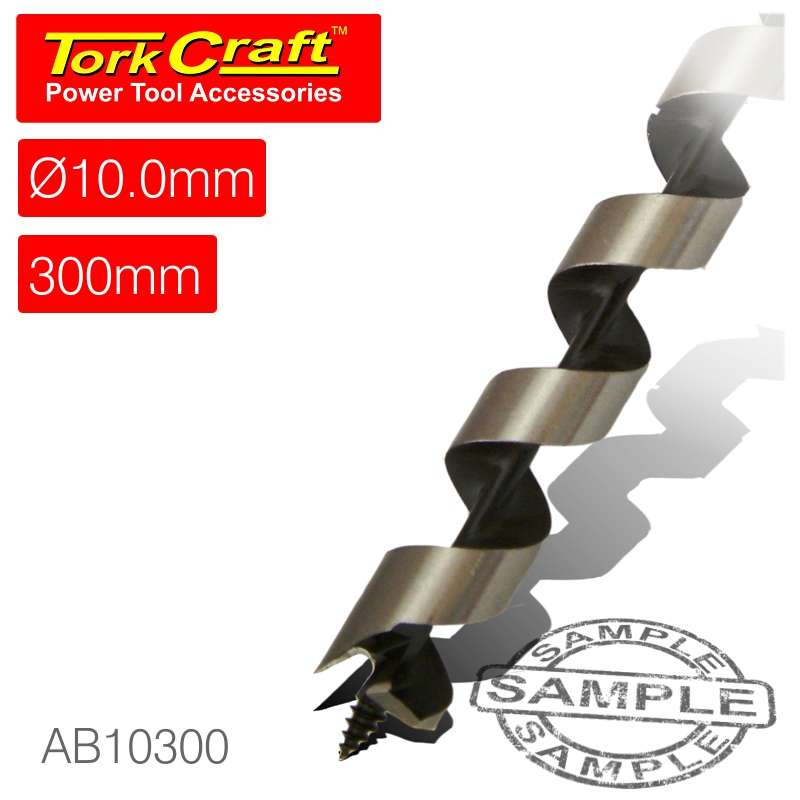 TORK CRAFT AUGER BIT 10 X 300MM POUCHED