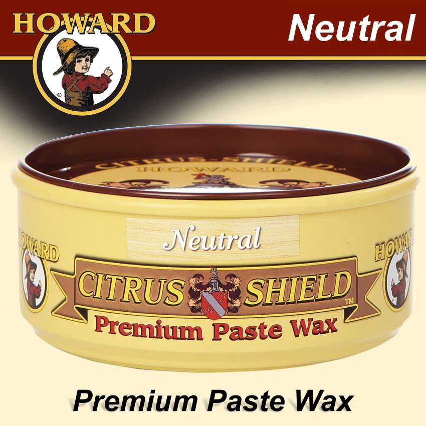 HOWARD NEUTRAL CITRUS-SHIELD PASTE WAX 11 OZ.