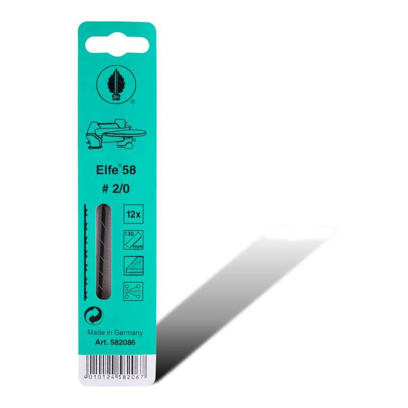 SCROLL SAW BLADE 20TPI PLAIN 12PK