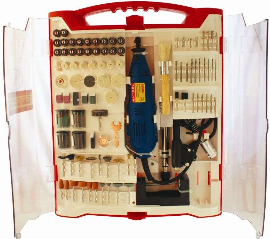 TORK CRAFT ROTARY TOOL ACCESSORY SET 245PC