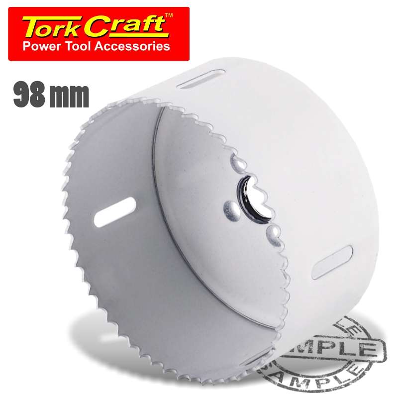 TORK CRAFT HOLE SAW BI-METAL 98MM