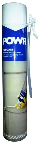 FILLER POLYURETHANE FOAM 750ML POWR