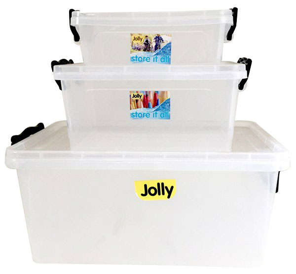STORAGE BIN MULTIBOX BIG JIM 3LTR CLEAR 766C