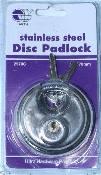 PADLOCK DISCUS TYPE 70MM THD70