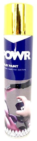 PAINT SPRAY METAL GOLD SUPER 300ML POWER