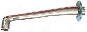 SHOWER ARM BRASS LT/PAT WITH EXTENDED THREAD
