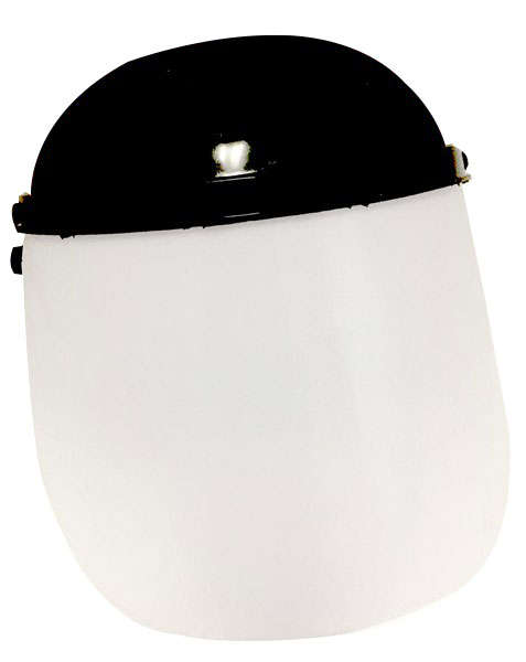 FACE SHIELD WITH CLEAR VISOR FLIP TOP GRINDING
