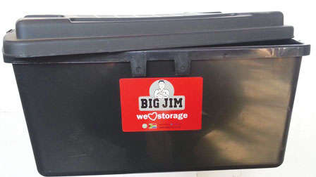 STORAGE BOX BIG JIM 25LT BLACK JO1000