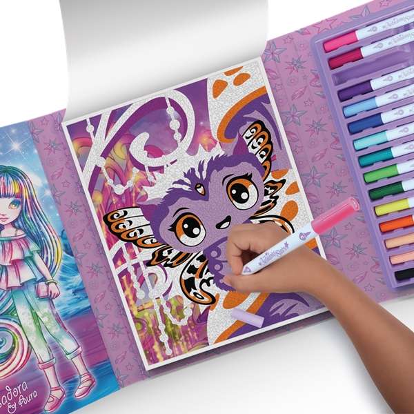 Nebulous Stars Mystery Color By Number Set Isadora