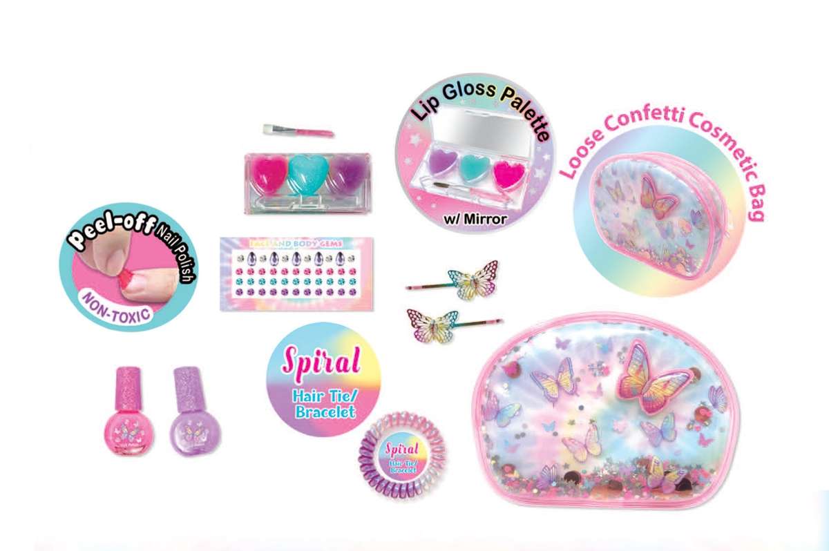 Hot Focus Tye Dye Butterfly Essentials on The Go