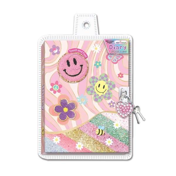 Hot Focus Diary with Lock & Key