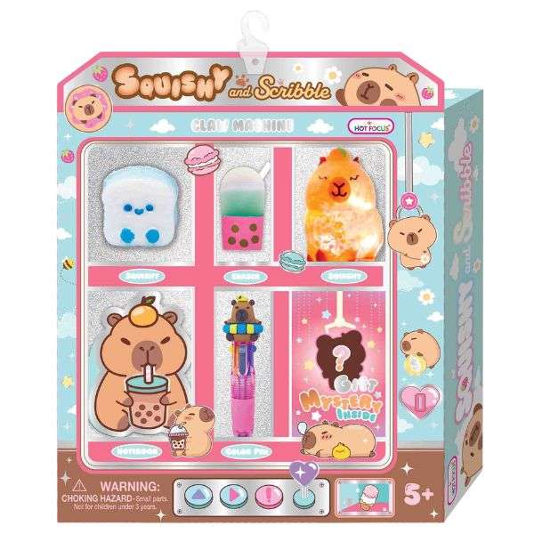 Hot Focus Squishy & Scribble Capybara