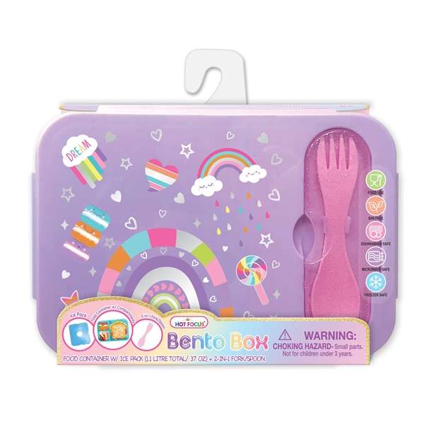 Hot Focus Rainbow Bento Box