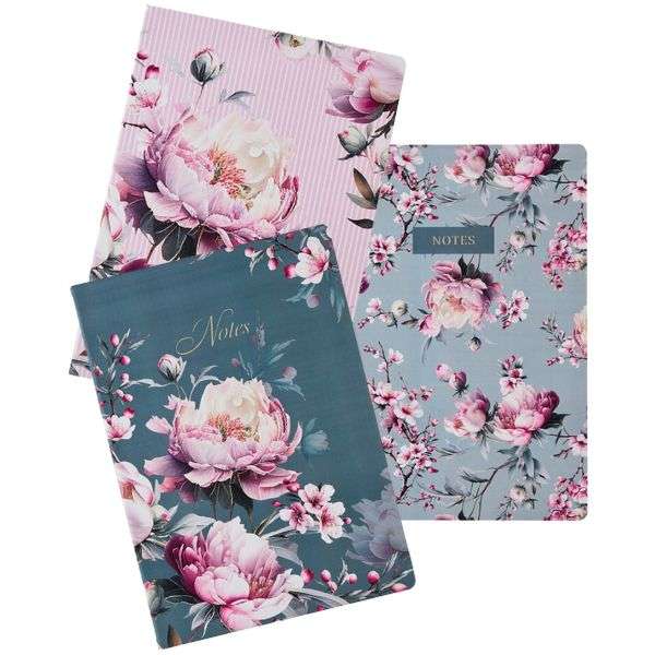 Notebooks A5 3 Pack Harmony