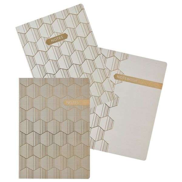 Notebooks A4 3 Pack Linear