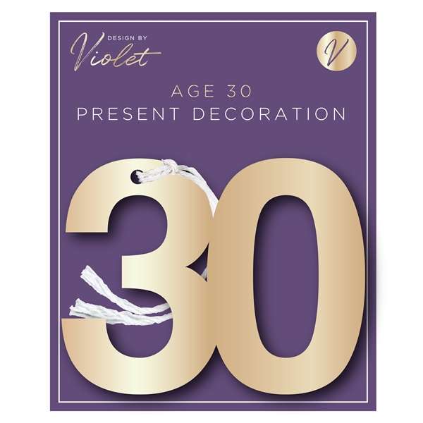 Present Decoration Age 30