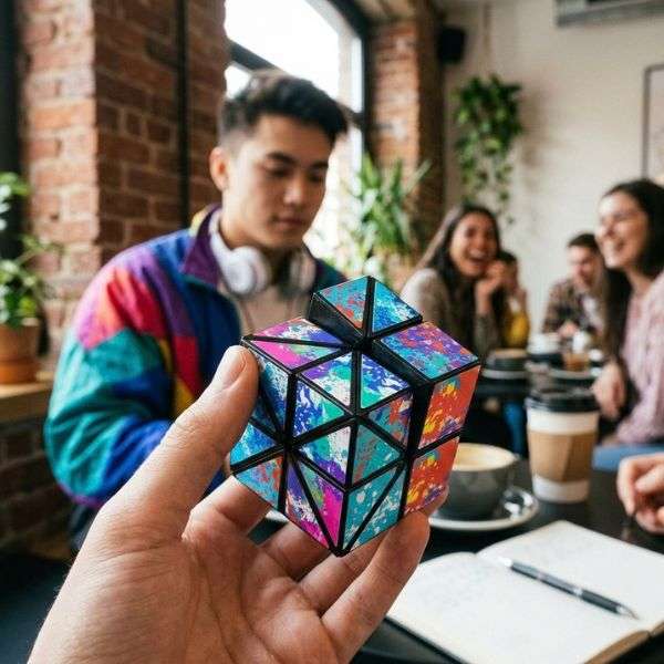 Magic Cube Splatter Paint 6PC