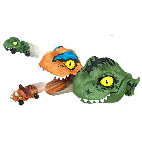 Catapult Dino Car Display 6/pc
