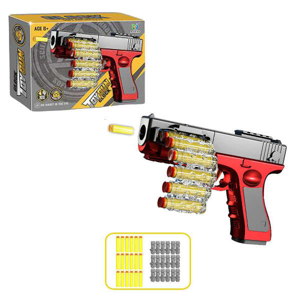 Glock Soft Bullets gun Set Red