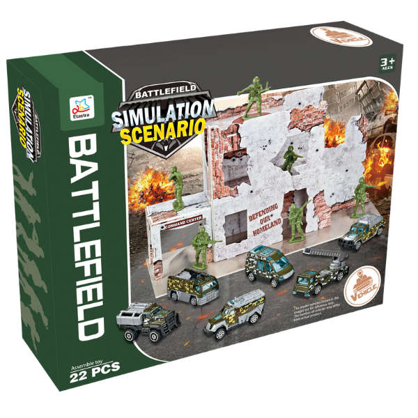 DIY Military 3D Battlefield - 22 Piece