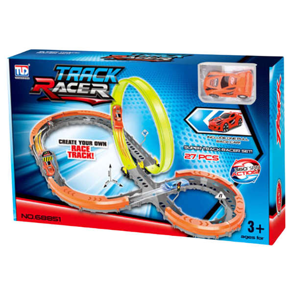 Speed Pull-back rail car