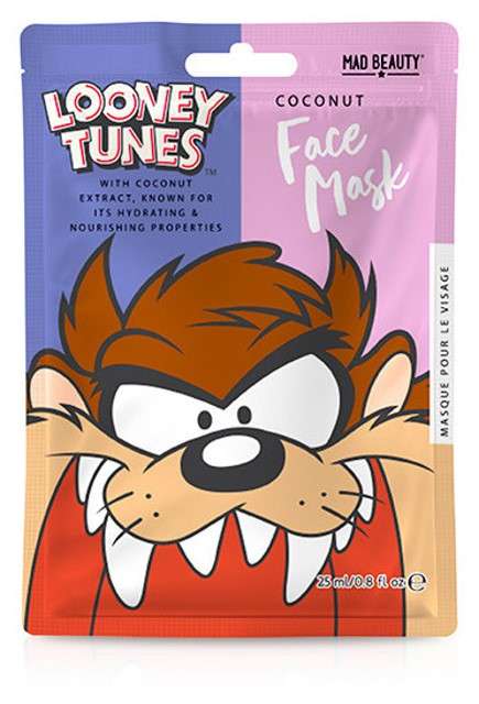 Looney Tunes Taz Sheet Mask by Mad Beauty